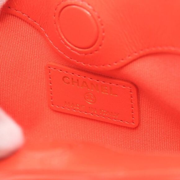 Chanel Shiny Lambskin Chain Clutch Shoulder Bag AP3875 - Picture 4 of 5